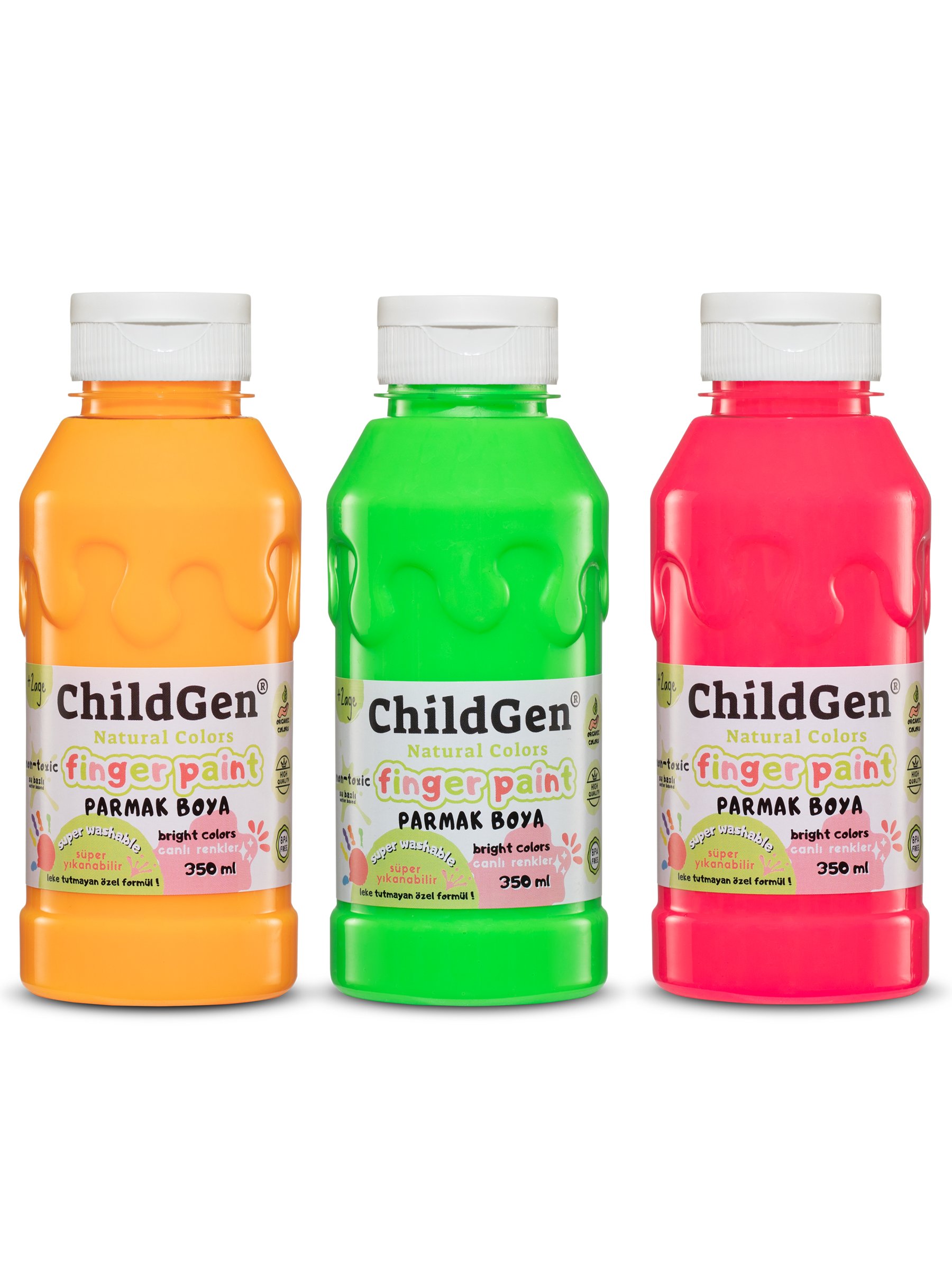 childgen-super-yikanabilir-parmak-boya-3x350-ml-sise-neon-set